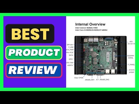 IPC Fanless Industrial Mini PC Intel N100 2x Ethernet