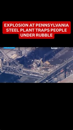 Jessica Yellin on Instagram: "US STEEL PLANT EXPLOSION WOUNDS DOZENS, TRAPS PEOPLE UNDER RUBBLE IN PENNSYLVANIA The explosion occurred Monday morning at Clairton Coke Works outside of Pittsburgh after a fire started at about 10:50am. Dozens have been left injured while several people were trapped underneath the rubble. There have been no confirmed fatalities."