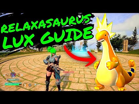 How To Get A RELAXASAURUS LUX in PALWORLD!!! Boss Guide