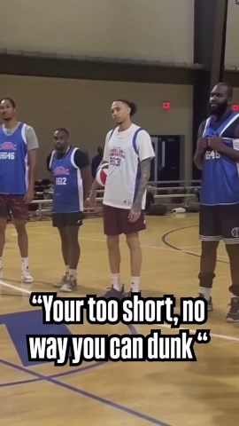 Dunk contest: He proved them wrong