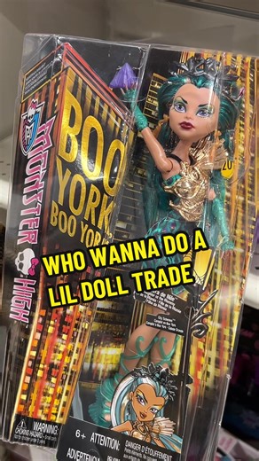 Monster High Doll Nefra Trade for Kylie Jenner Bratz Dolls