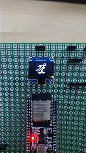 ESP32 OLED Wokwi Animator #oled #wokwi #esp32 #short#arduino