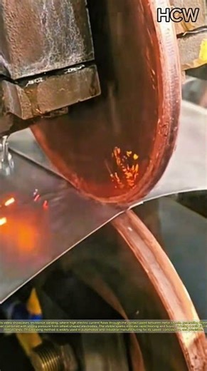 When Electric Current Fuses Metal into One: The Power of Resistance Welding.