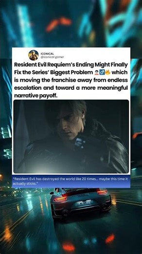Resident Evil Requiem’s Ending Might Finally Fix the Series’ Biggest Problem #residentevilrequiem