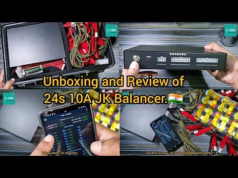 JK 24S 10A ACTIVE BALANCER.#equalizer #enigmapowers How to Balance a battery pack? #balancingissues.