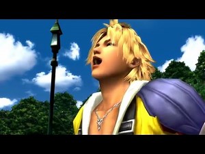 FFX Remaster - Tidus Laughing Scene (Japanese Dub)