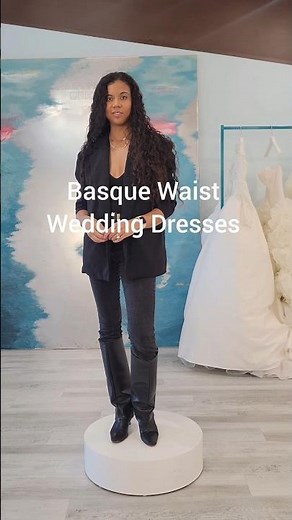 Basque Waist Wedding Dresses