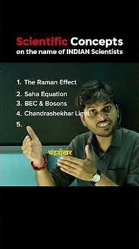 How These 5 Indian Geniuses Rewrote Modern Physics #genius #science #facts