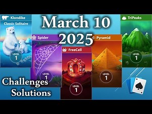 Microsoft Solitaire Collection: March 10, 2025