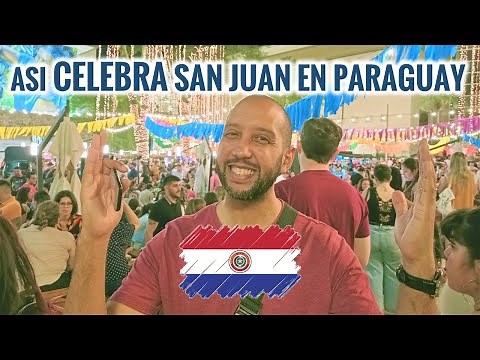 Así es una FIESTA DE SAN JUAN EN PARAGUAY - Comidas, juegos y mucho mas