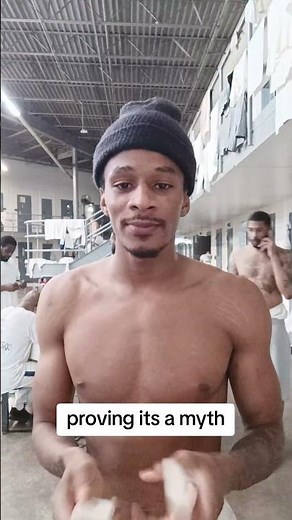 Man proves it’s safe to drop the soap while behind bars