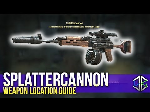 Fallout 4 - Splattercannon Weapon Location Guide