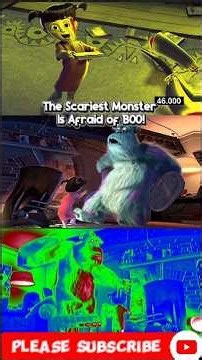 Monsters Inc. | The Scariest Monster Is Afraid of BOO! | Sponsored By: Gamavision Csupo Effects