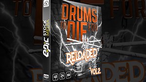 77组嘻哈说唱复古军鼓踩镲音乐剪辑鼓点采样音效素材包 Epic Stock Media Drums To Die For Reloaded Vol 2