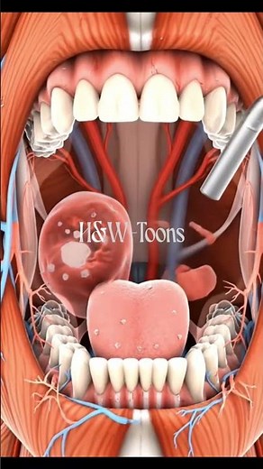 intracapsular removal method. #Tonsillectomy #SurgeryAnimation #3DAnatomy #ENT #ThroatHealth