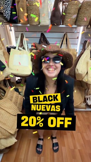 8.7K views · 16 reactions | 勞 20% OFF EN TODA LA WEB Y ENVÍO GRATIS!  Nos adelantamos al BLACK NUEVAS y tiramos la casa por la ventana. TODOS nuestros accesorios de moda  con un super descuento!  20% OFF + Envío Sin Cargo (en compras superiores a $1.200.000). Canastos, cintos, gorros, carteras y toda la colección para que tengas un margen de ganancia mayor!! ⏳ Solo hasta el 1/12. El momento es ahora! WWW.NUEVASHISTORIAS.COM.AR | NUEVAS HISTORIAS | Facebook