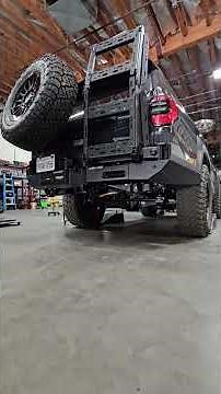 6th Gen Toyota 4Runner - New Rear Bumper Design & Fit #6g4runner #4runner #shorts