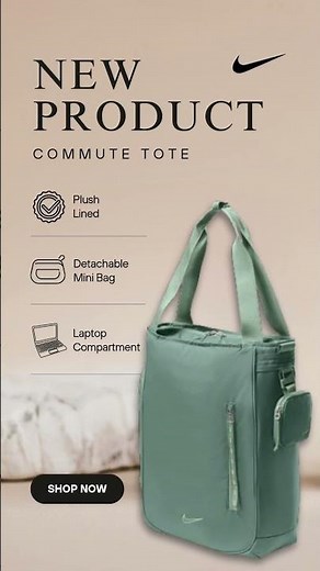 Nike Commute Tote With HIDDEN Feature