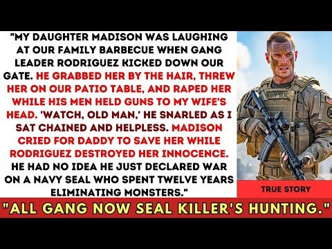 Street Gang Boss Raped My Daughter in Front of Me—But He Forgot I Was a Navy SEAL Killer Operator.