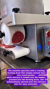Automatic Meat Patty Forming Machine | ALTUNTAŞ Burger Maker | Educational Video