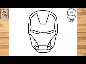 How to draw Iron Man - Step by Step Easy