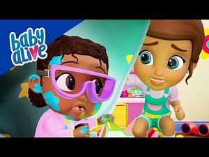 Baby Alive Official 🎂 Big Birthday Mess 💕 👶🏾 Kids Videos and Baby Cartoons 👶🏼 ⭐