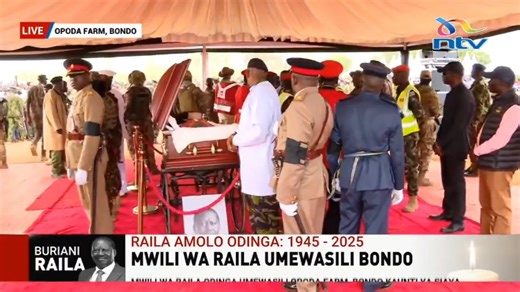 Public viewing of Raila Odinga’s body underway in Bondo | NTV Kenya