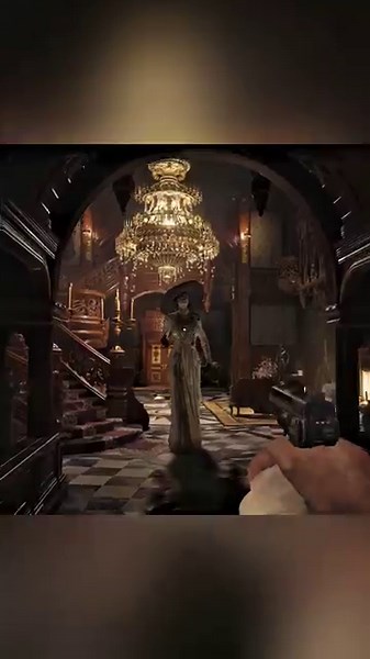 Resident Evil 8 Village – Will I Escape the Tall Lady? 🩸 #residentevil