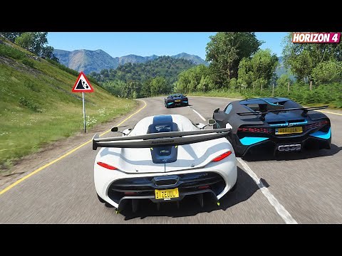 Forza Horizon 4 - Koenigsegg Jesko | Goliath Race Gameplay