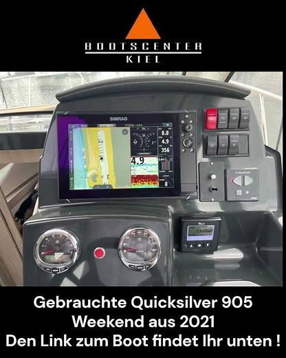 Gebrauchte Quicksilver 905 Weekend + Mercury F300 V8 Motor, Motorboot, Kajütboot, Sportboot