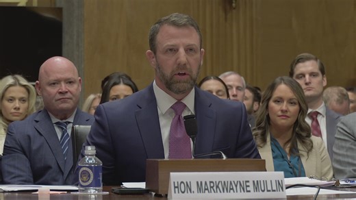Trump pick Markwayne Mullin walks back on Alex Pretti comments during Senate confirmation hearing