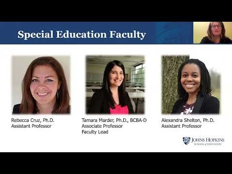 Johns Hopkins ABA Programs: Post-Master's Certificate & MS in Special Education Overview | Oct. 2025