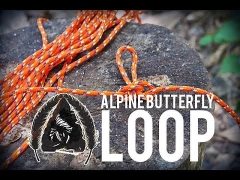 How to Tie an Alpine Butterfly Knot