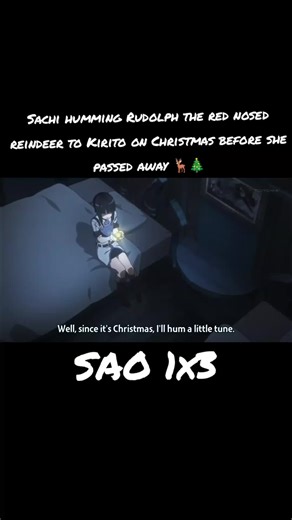 Sachi's Heartbreaking Christmas Scene in SAO