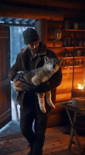 The Wolf Who Asked a Human for Help