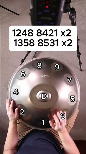 Learn the handpan easily with the Easy Handpan method 🚀 #handpantutorial #handpantutorial