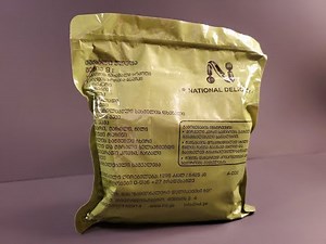 2024 Defense Forces of Georgia MRE Chicken and Mushrooms Meal Ready to Eat Food Ration Taste Testing