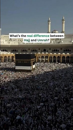 What's the Real Difference Between Hajj and Umrah? | Complete Comparison | Islamic Knowledge