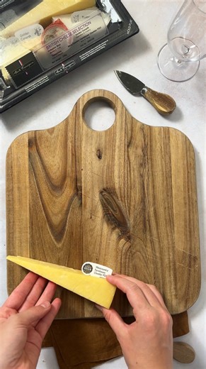 The best of British Cheese all on one board! 🇬🇧💪🧀 We're beyond excited for Haute Fromagerie's new British Cheese Selection, now available in M&S! Celebrating artisan tastes from across the region, inside you'll find... Smooth and nutty, cave-aged West Country Farmhouse Cheddar! Intense and creamy Yorkshire Blue! Soft, nutty and mild Golden Cenarth from Wales! And mild, smooth and citrussy Ticklemore goat's cheese from Devon! Who else is off to the shops immediately?! 😅 | The Cheese Lover