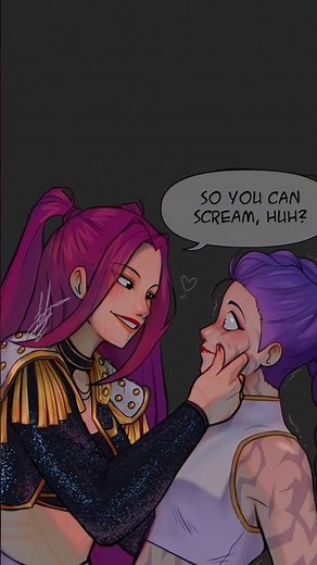 Rumi X Mira! KPop Demon Hunters Comic Dub