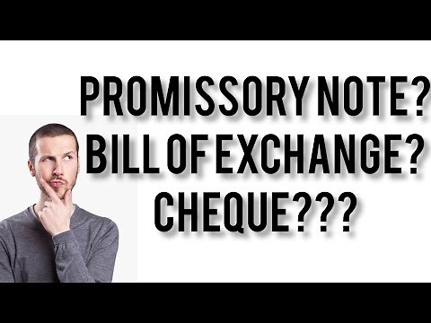 PROMISSORY NOTE, BILL OF EXCHANGE AND CHEQUE-An Overview!