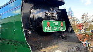Full steam ahead as heritage railway welcomes largest ever train to run on its line