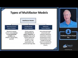The Arbitrage Pricing Theory and Multifactor Models of Risk and Return (FRM P1 2025– Bk 1 – Chptr 6)