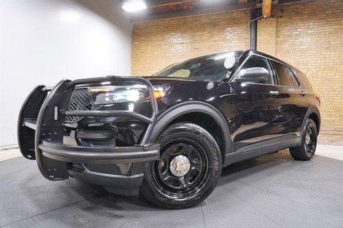 2020 Ford Police Interceptor Utility Police AWD Red/Blue Visor and LED Lights, | eBay