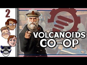 Let's Play Volcanoids Co-op Part 2 - The Subterranian War
