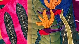 18 reactions | Bird of Paradise Table Runner design....