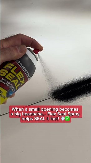 Repair FAST! Using Flex Seal Spray