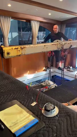 Out with the old…. | Merritt's Boat & Engine Works