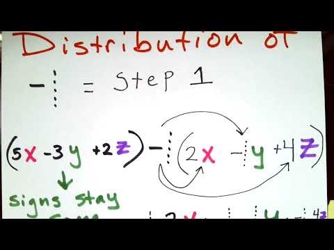 Part 2 "Simplify the Polynomial Expressions?" G.E.D. Test Question = Step By Step on How to ANSWER