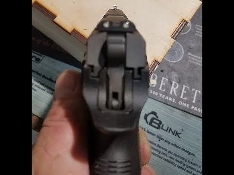 Installing night sights on CZ P07